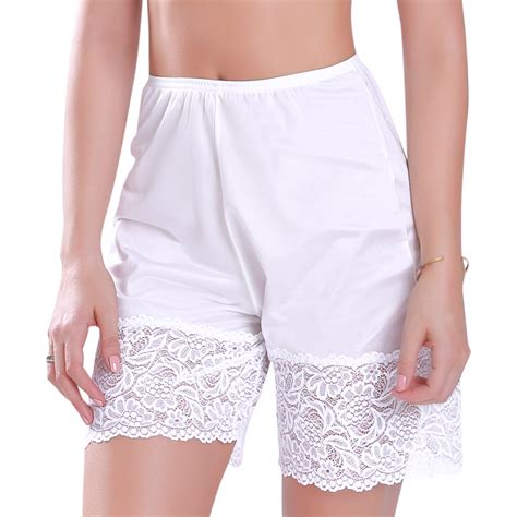 lace slip shorts